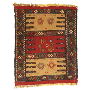 گلیم دستبافت نیم متری مدل خراسان کد 140932