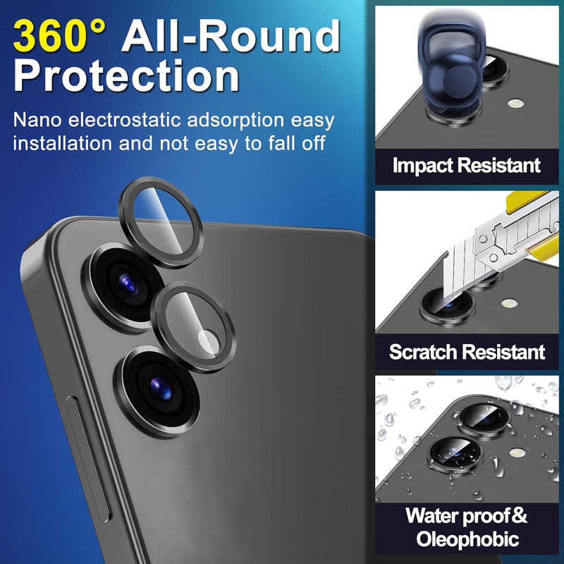 خرید و قیمت محافظ لنز دوربین بادیگارد مدل رینگی مناسب برای گوشی موبایل سامسونگ Galaxy A06