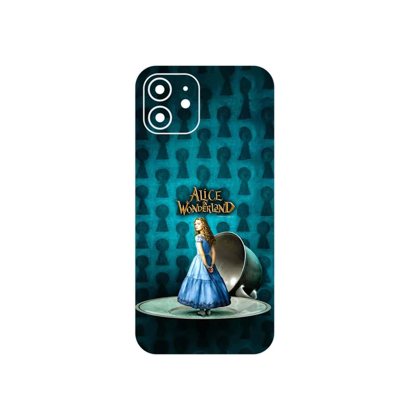 برچسب پوششی ماهوت مدل Alice in Wonderland مناسب برای گوشی موبایل اپل iPhone 12