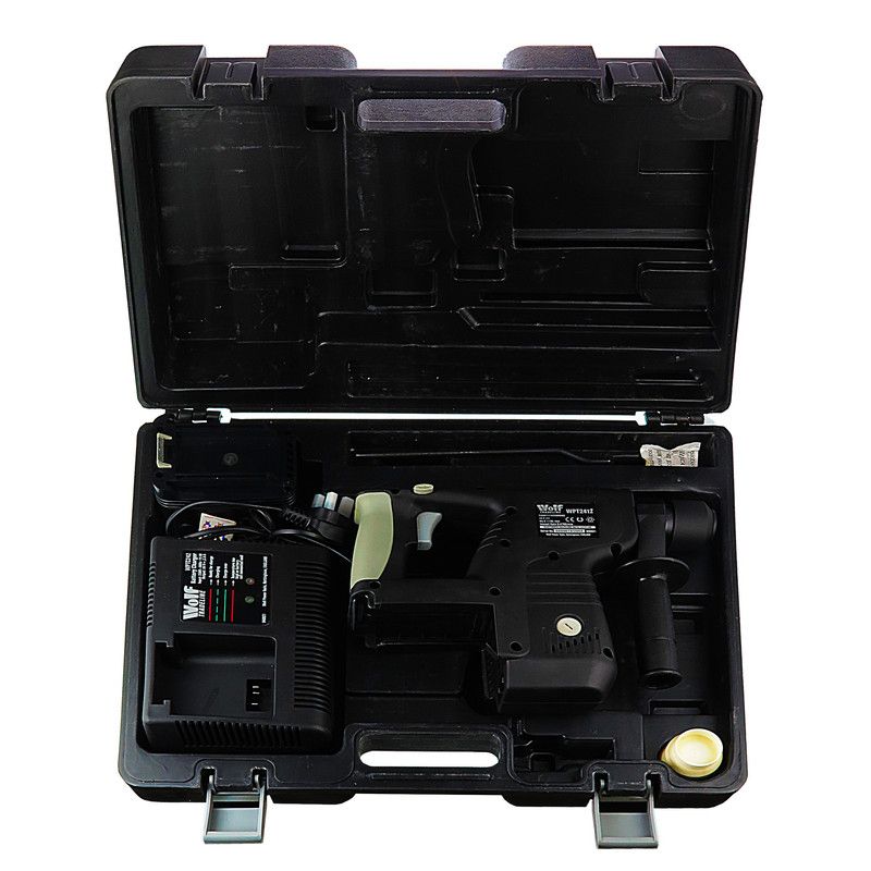 دریل بتن کن شارژی ولف مدل WPT-2412-24v-3.0AH دریل بتن کن شارژی ولف مدل WPT-2412-24v-3.0AH