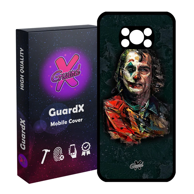 کاور گارد ایکس طرح Joker مدل Glass10155 مناسب برای گوشی موبایل شیائومی Poco X3 / Poco X3 NFC