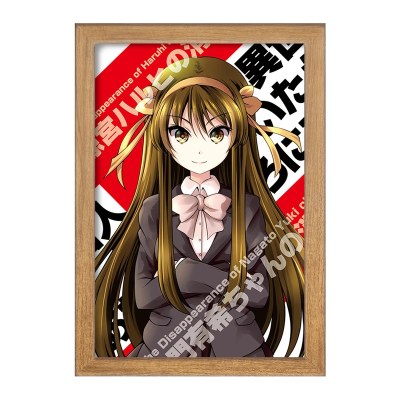 تابلو خندالو مدل هاروهی انیمه ناپدید شدن هارومی سوزومیا The Disappearance of Haruhi Suzumiya  کد 23122