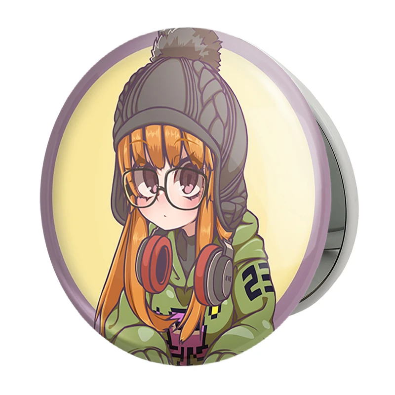 آینه جیبی خندالو طرح بازی پرسونا (Persona) مدل تاشو کد 34434