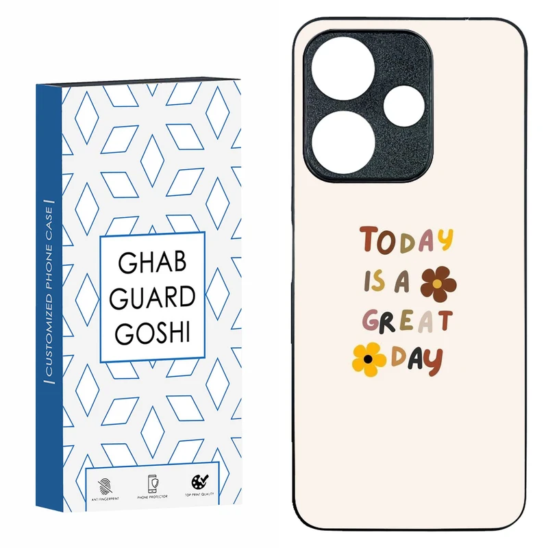 کاور قاب گارد گوشی طرح نوشته کد TPU-270 مناسب برای گوشی موبایل شیائومی  REDMI 13  