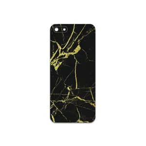 MAHOOT  Graphite-Gold-Marble Cover Sticker for Honor 7S