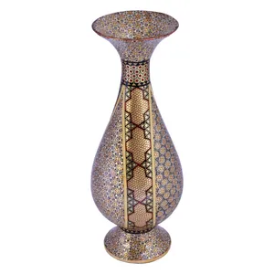 گلدان خاتم کاری کد 030003