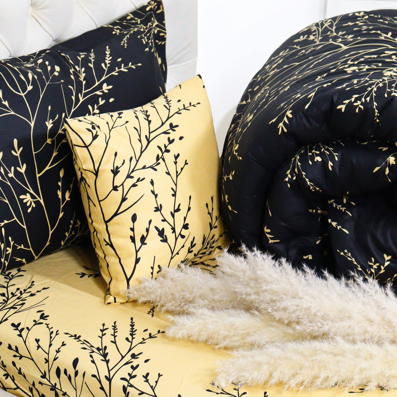 سرویس خواب مانیکاهوم طرح Ada Gold مدل 001 یک نفره چهار تکه