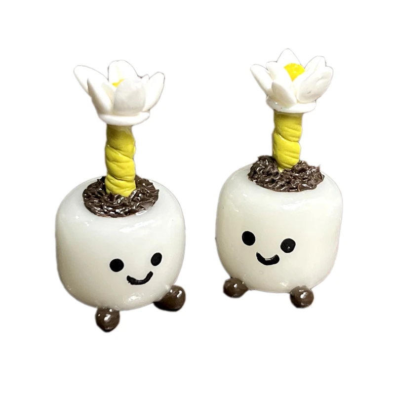 عروسک رو داشبوردی طرح گلدان کد 04 بسته 2 عددی