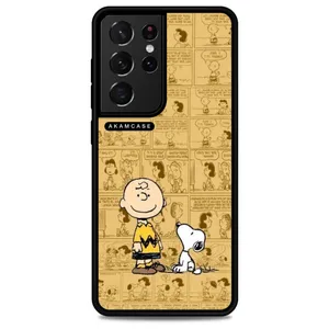 AKAM AMC-WSGS21U-SNOOPY-22 Cover For Samsung Galaxy S21 Ultra