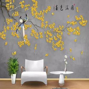 پوستر دیواری سه بعدی مدل شاخه شکوفه DVRF2007
