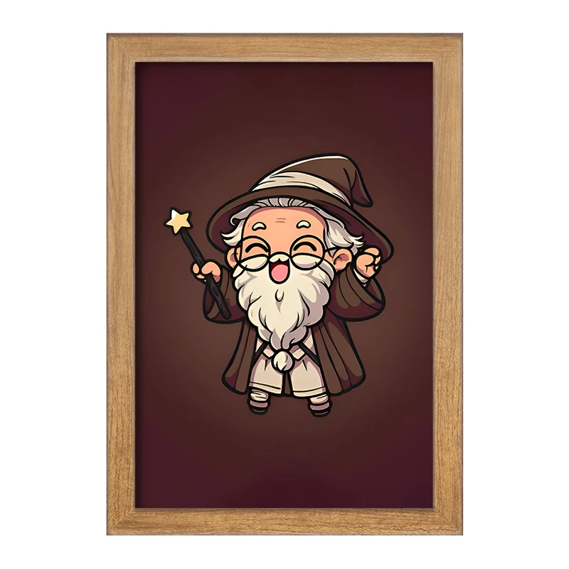 تابلو خندالو مدل گندالف هری پاتر (Harry Potter) کد F9404