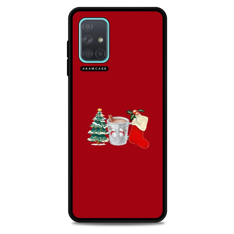 کاور آکام مدل AMCWSGA71-CHRISTMAS14 مناسب برای گوشی موبایل سامسونگ Galaxy A71