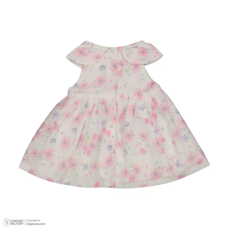 ست 3 تکه لباس نوزادی ایندیگو مدل 13152 رنگ سفید