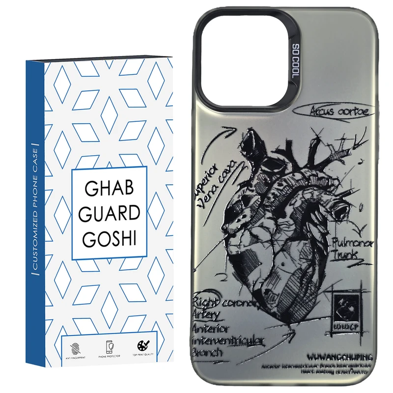     کاور قاب گارد گوشی طرح Socool-haert مناسب برای گوشی موبایل اپل IPHONE 14 PRO MAX   