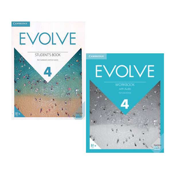 کتاب Evolve 4 اثر Leslie Anne Hendra و Mark Ibboston و Kathryn O'Dell انتشارات دانشگاه کمبریج 2 جلدی