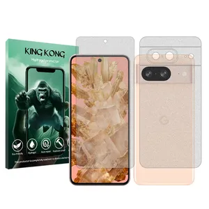 King Kong Tough model matte screen protector suitable for Google Pixel 8 mobile phone along with the back protector 