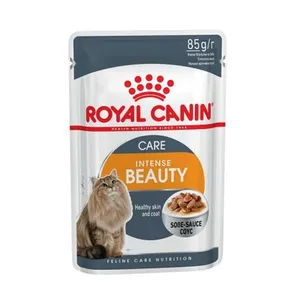 پوچ گربه رویال کنین مدل Beauty وزن 85 گرم 
