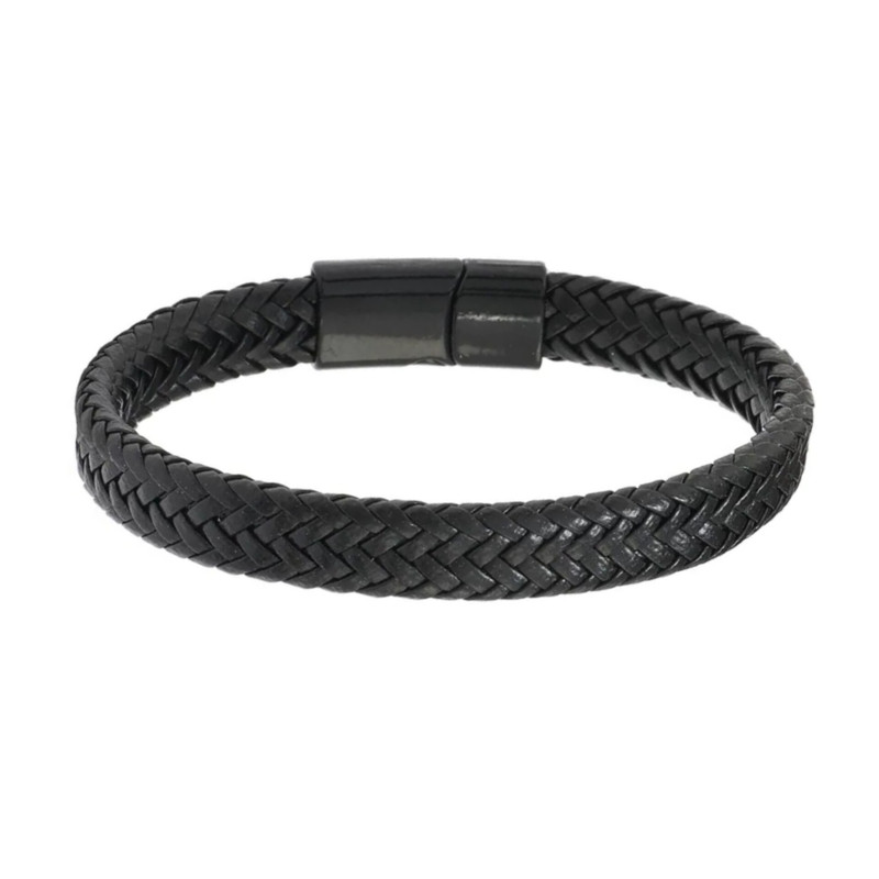 دستبند مردانه مدل موریت تی چرمی کد 7399