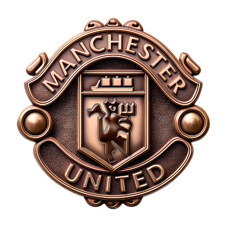 استیکر پارچه و لباس پاد آفرین مدل فوتبالی منچستریونایتد کد S5933