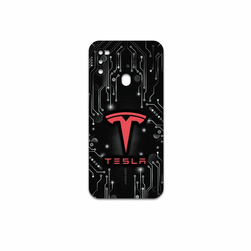 برچسب پوششی ماهوت مدل TESLA مناسب برای گوشی موبایل سامسونگ Galaxy M21 (2021) Edition