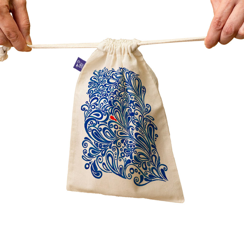 کیسه نان و سبزی ترمه طراحان ایده مدل ماهی و دریا کد trm503 - S