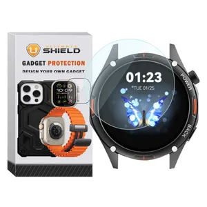 محافظ صفحه نمایش آلتیمیت شیلد مدل Glass-UL مناسب برای ساعت هوشمند تی سی اچ HD1 3D Hero 1