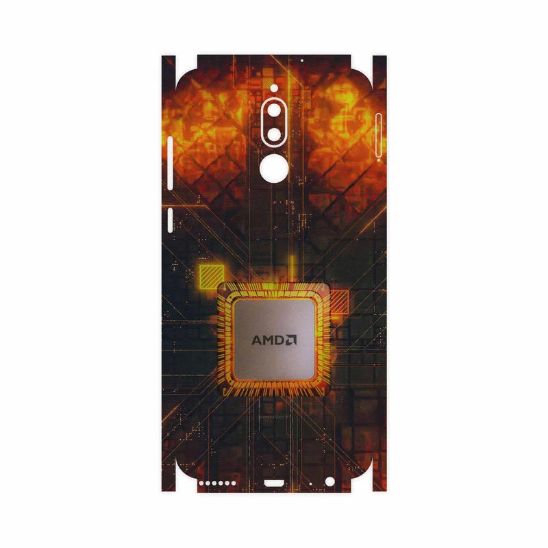 برچسب پوششی ماهوت مدل AMD Brand-FullSkin مناسب برای گوشی موبایل هوآوی Mate 10 Lite