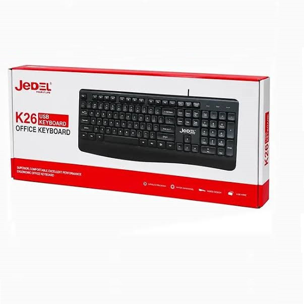 کیبورد با سیم جدل مدل k26
