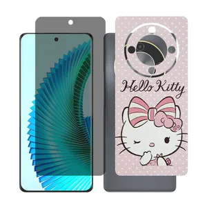Glass together model privacy screen protector suitable for Honor X9b mobile phone with back cover sticker