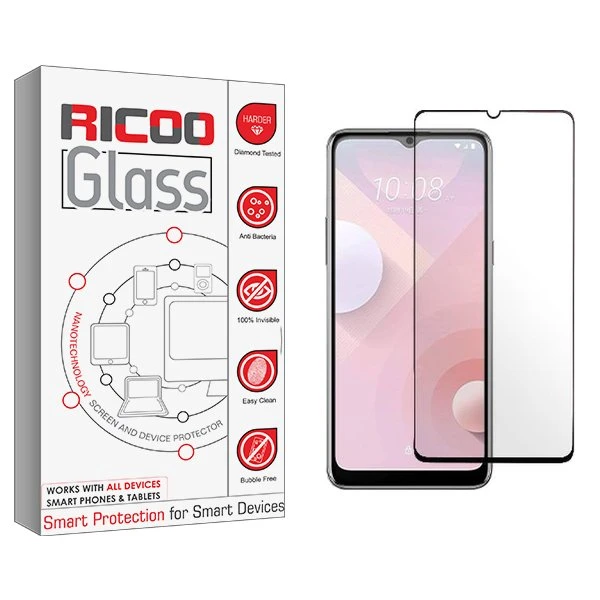 محافظ صفحه نمایش شیشه ای ریکو مدل RiC2 مناسب برای گوشی موبایل اچ تی سی Desire 20 Plus