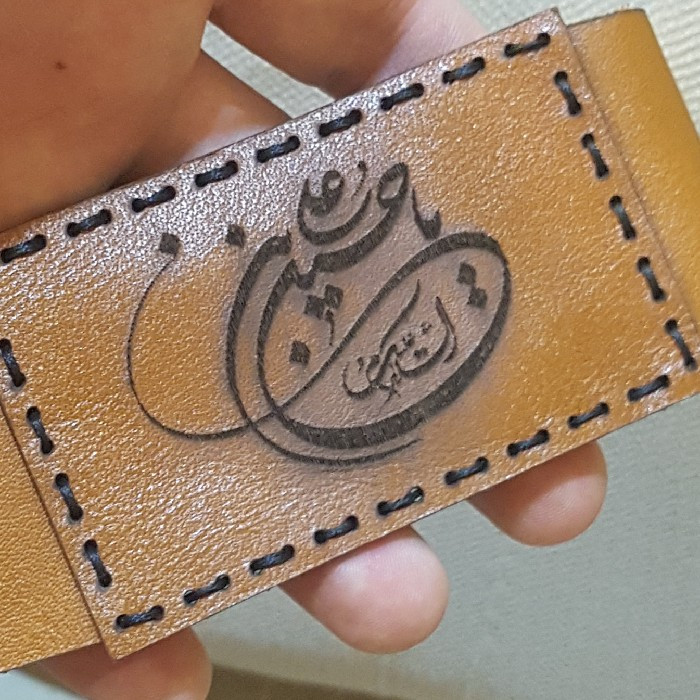 بازوبند مردانه مدل یا حسین بن علی کد P900 بازوبند مردانه مدل یا حسین بن علی کد P900