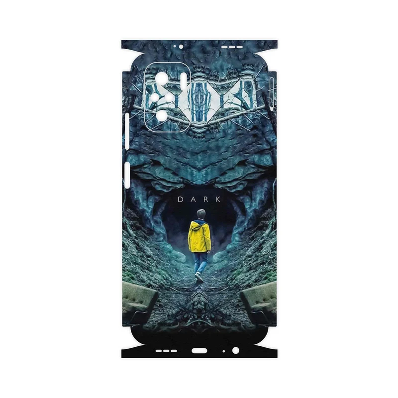 برچسب پوششی ماهوت مدل Dark-FullSkin مناسب برای گوشی موبایل شیائومی Poco M5s