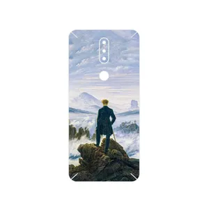 MAHOOT Wanderer above the Sea of Fog Cover Sticker for Nokia 2.4