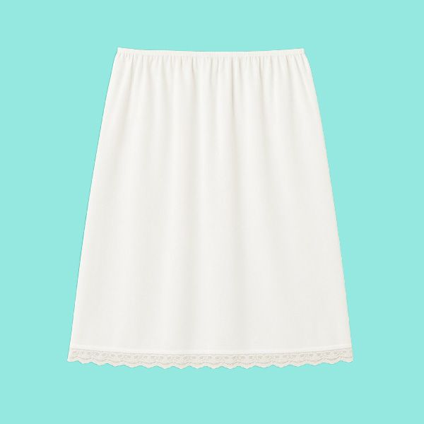 زیردامنی زنانه مدل لطیف رنگ سفید