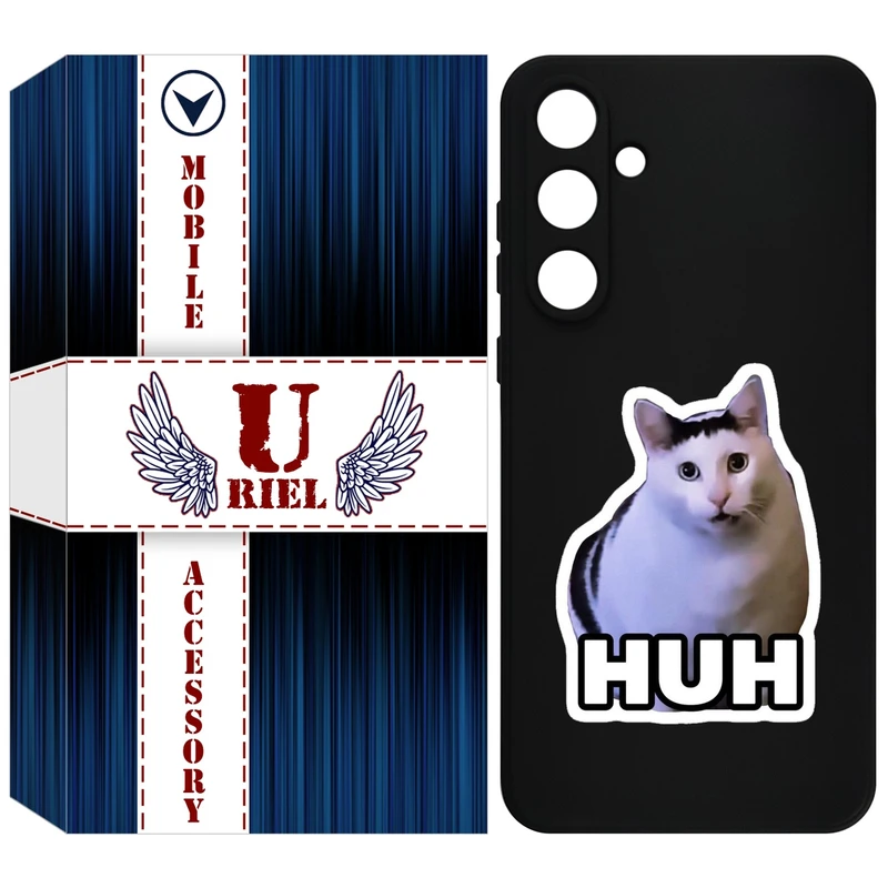 کاور یوریل مدل KSH کد 85 طرح HUH مناسب برای گوشی  موبایل سامسونگ Galaxy S25 FE