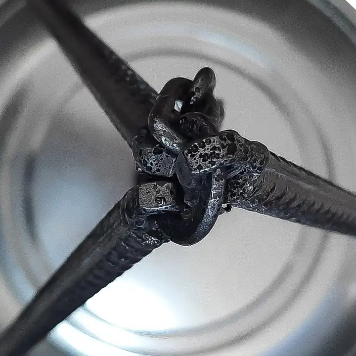 استند سفری مدل پایه میلگردی