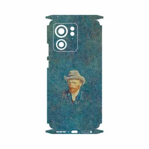 MAHOOT Self portrait with a gray felt hat-FullSkin Cover Sticker for Motorola Edge 40
