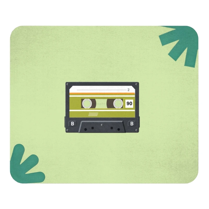 ماوس پد مدل دخترانه پسرانه سبز سایز 19x24 سانتی متر