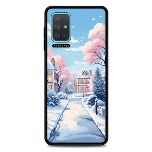 AKAM AMC-WSGA71-WINTER-9 Cover For Samsung Galaxy A71