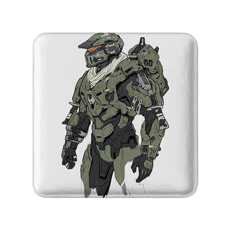 پیکسل خندالو طرح بازی هیلو (Halo) مدل مربعی کد 31494