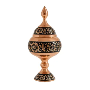 شکلات خوری مسی مدل الماس تراش کد 44