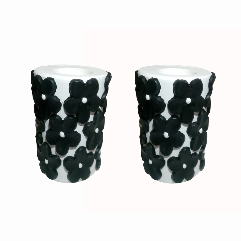 جاشمعی مدل گل golmee 222 بسته دو عددی