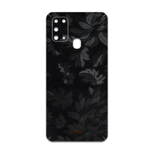 MAHOOT Black-Wildflower Cover Sticker for Samsung Galaxy M31