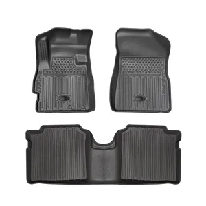 3D luxury car floor mats for Nissan Sunny 2016