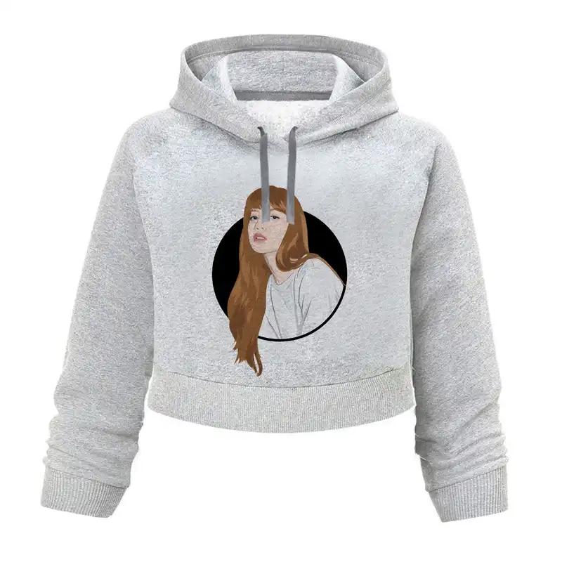 هودی کراپ زنانه مدل لیسا کد L396 T