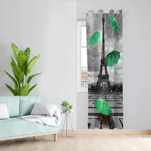 پرده طرح چتر مدل مخمل پانچی کد 4200 z سایز 140x200 سانتی متر