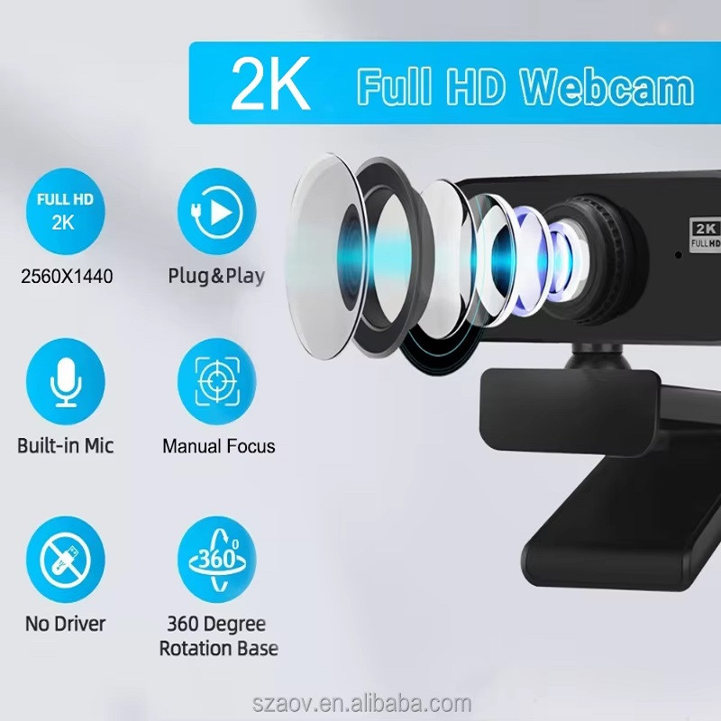 وب کم مدل 2K HD