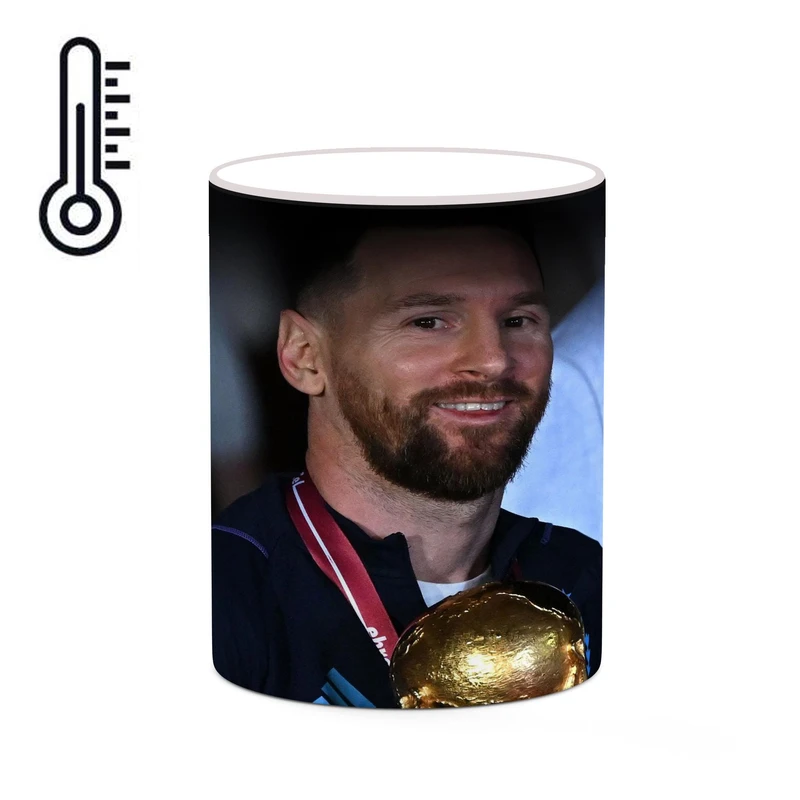 ماگ حرارتی کاکتی طرح Leo Messi لئو مسی مدل mgh42320
