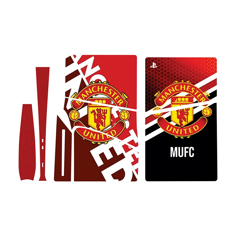  برچسب کنسول بازی پلی استیشن 5 اسلیم مدل 02 Manchester United  مجموعه 5 عددی 