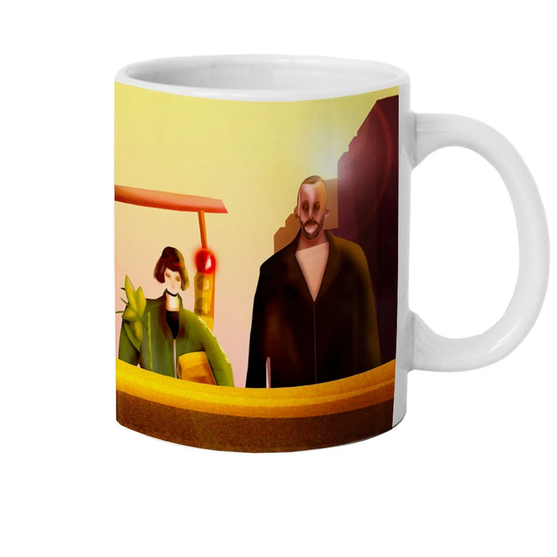 ماگ هومرو طرح لئون و ماتیلدا مدل M1249